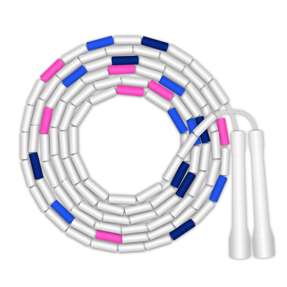 JUN AND ROPE 青 M メッシュ Rope4Hope V2 Beaded Rope - Coach Chris | The Jump Rope Company